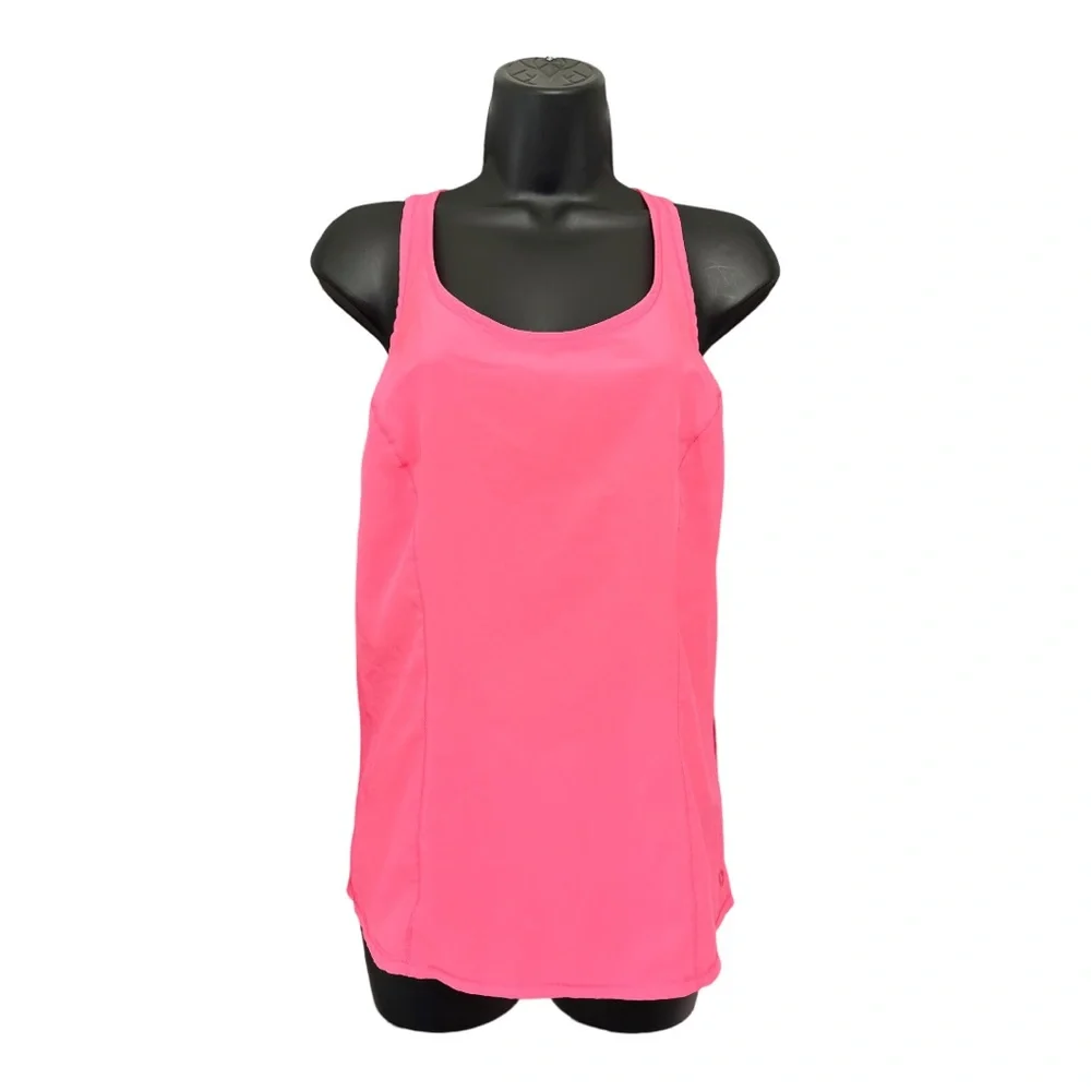 90 Degree by Reflex Pink Sleeveless Racerback Athletic Tank Top Size Medium - Picture 1 of 4